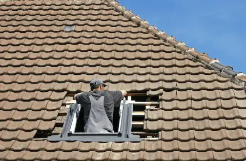 Pose de velux - Aulas
